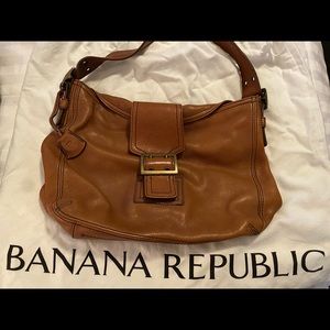 Banana Republic Brown Leather Handbag